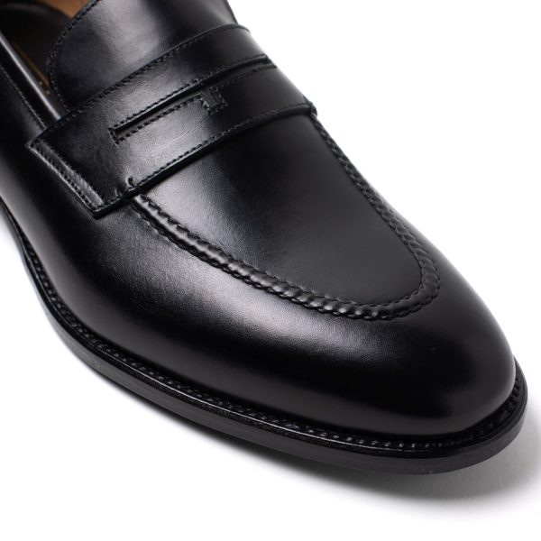 T Mocassini in Pelle nero - immagine 4