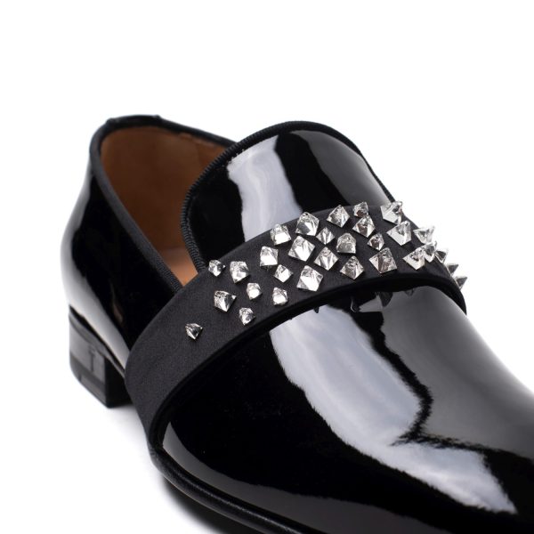 ARCHIE Mocassini in Vernice nero - immagine 4