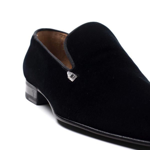 ABEL Mocassini in Velluto nero - immagine 4