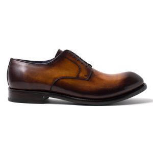 GP13 stringate in Pelle cognac