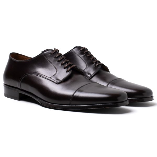 EDGAR Stringate in Pelle marrone - immagine 2