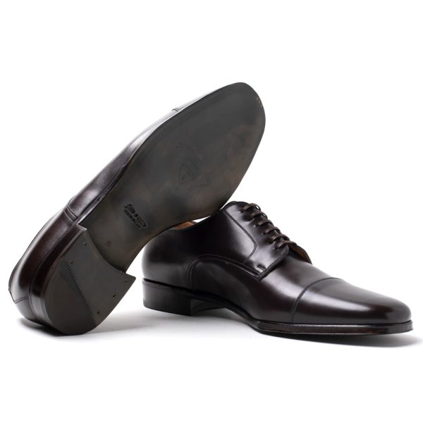 EDGAR Stringate in Pelle marrone - immagine 5