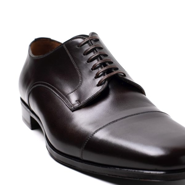 EDGAR Stringate in Pelle marrone - immagine 4