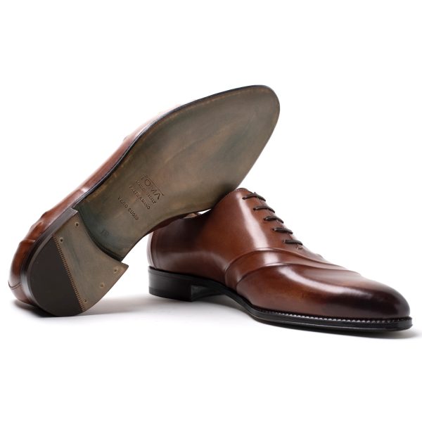 OMOVALLEY Stringate in Pelle cognac - immagine 6