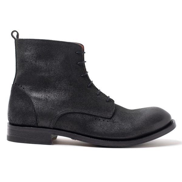 CLINT Stivali in Pelle nero