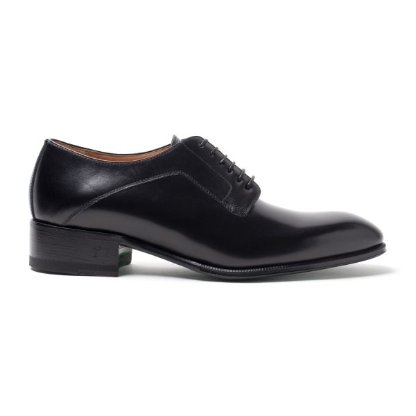 JILL stringate in pelle nero
