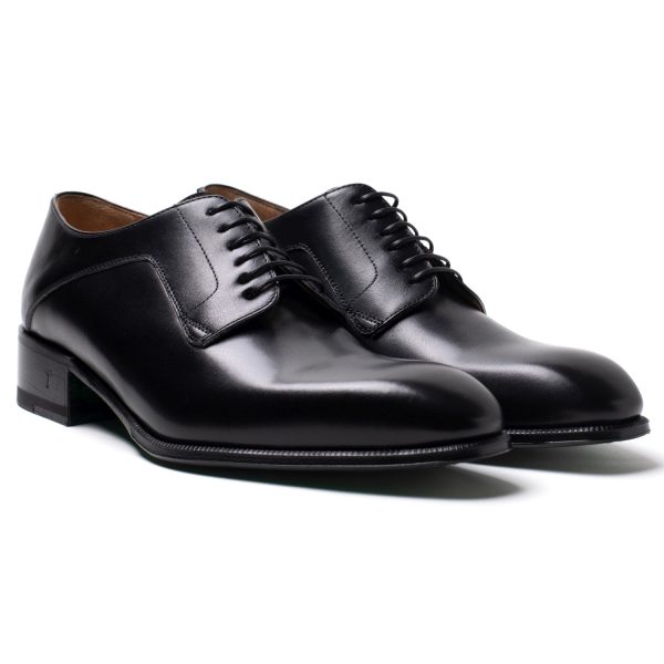 JILL stringate in pelle nero - immagine 2