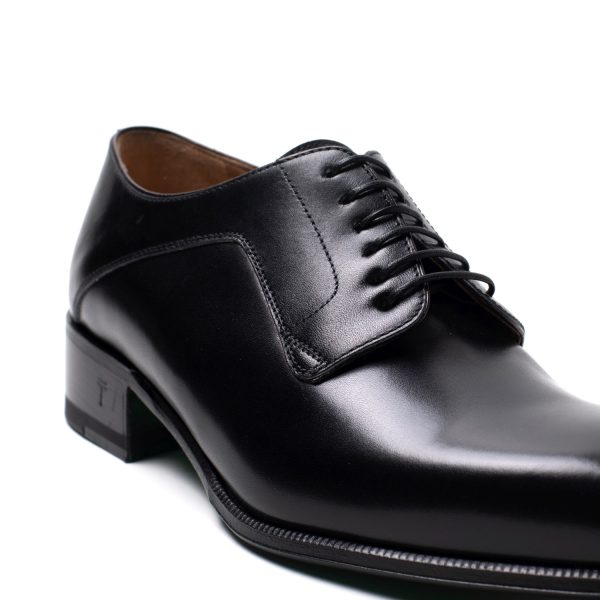 JILL stringate in pelle nero - immagine 4