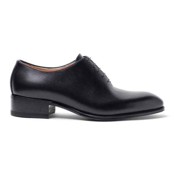 TULIP stringate in pelle nero