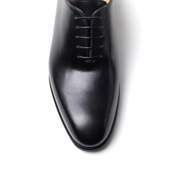 TULIP stringate in pelle nero - immagine 3