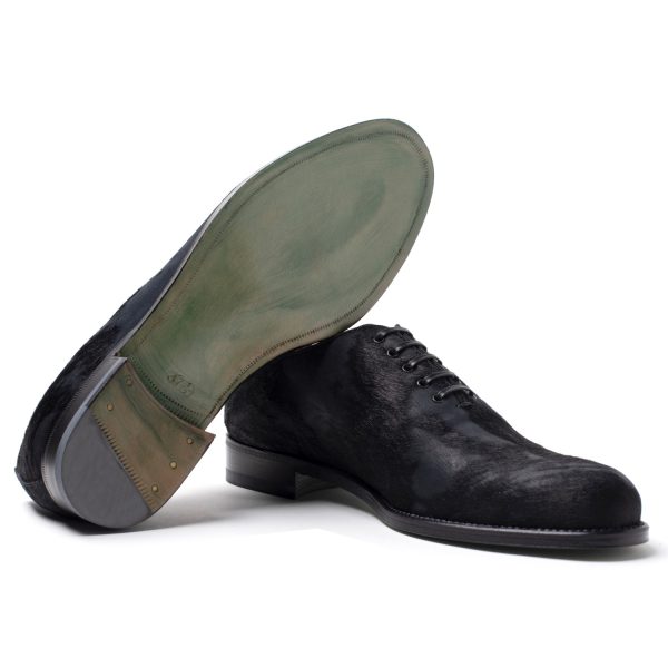 ROULIN stringate in pelle nero - immagine 5