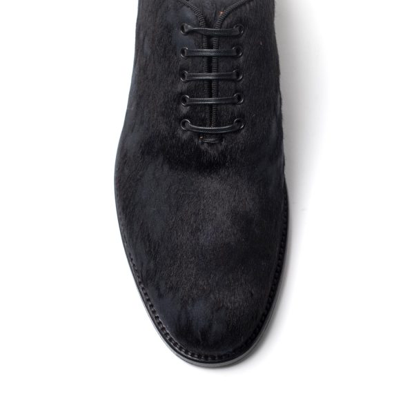ROULIN stringate in pelle nero - immagine 3