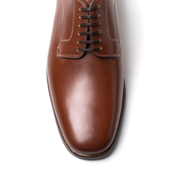 WIDU Stringate in Pelle cognac - immagine 3