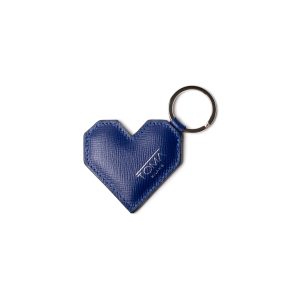 Cuorigami blu portachiavi